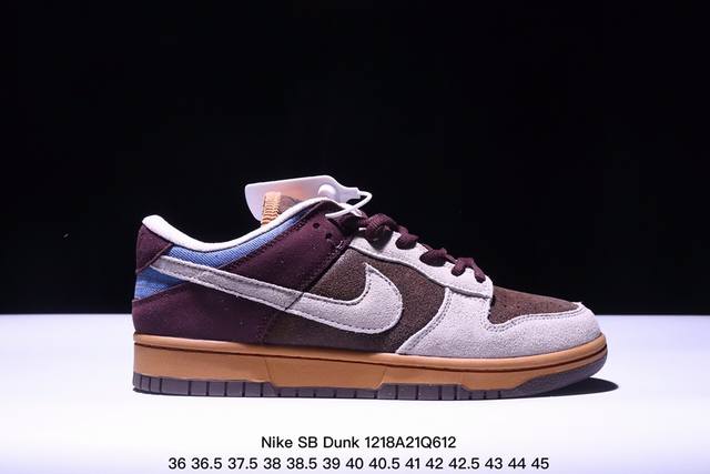 耐克nike Sb Dunk Low Sb 扣篮系列复古低帮休闲运动滑板板鞋。采用脚感柔软舒适zoomair气垫，有效吸 收滑板等极限运动在落地时带来的冲击力，