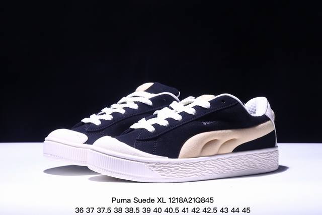 集合图 公司级puma Suede Xl复古单品 彪马 防滑耐磨低帮德训板鞋 Xm1218Q845