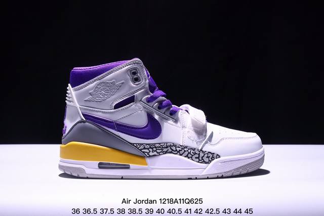 公司级三合一最强合体，多种新配色回归耐克nike Air Jordan Legacy 312 High”White Grey Fog Blue Red“乔丹最强