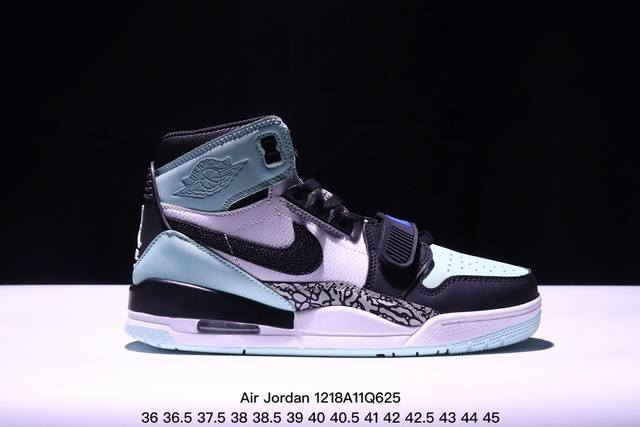 公司级三合一最强合体，多种新配色回归耐克nike Air Jordan Legacy 312 High”White Grey Fog Blue Red“乔丹最强