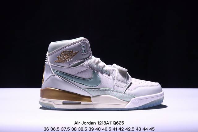 公司级三合一最强合体，多种新配色回归耐克nike Air Jordan Legacy 312 High”White Grey Fog Blue Red“乔丹最强