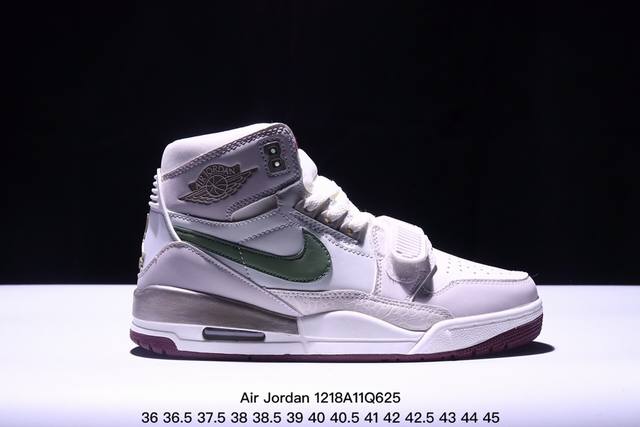 公司级三合一最强合体，多种新配色回归耐克nike Air Jordan Legacy 312 High”White Grey Fog Blue Red“乔丹最强