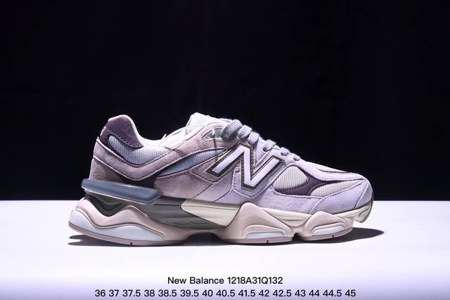 Joe Freshgoods X New Balance Nb9060 联名款 复古休闲运动慢跑鞋 鞋款灵感源自设计师本人对夏日的怀日回忆。鞋面大身由空间双格及