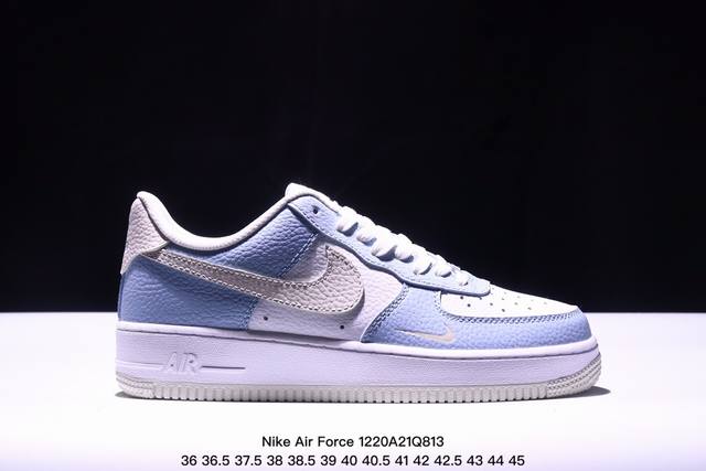 耐克nike Air Force 1 Low 空军一号低帮百搭休闲运动板鞋。柔软、弹性十足的缓震性能和出色的中底设计，横跨复古与现代的外型结合，造就出风靡全球三