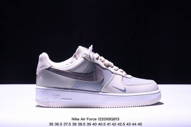 耐克nike Air Force 1 Low 空军一号低帮百搭休闲运动板鞋。柔软、弹性十足的缓震性能和出色的中底设计，横跨复古与现代的外型结合，造就出风靡全球三