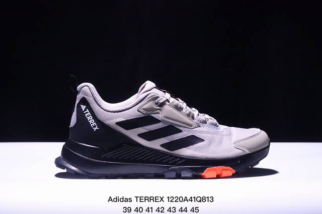 公司级adidas Terrex Anylander 阿迪达斯男款运动鞋灰色系带缓震轻质舒适百搭运动鞋 货号:Id0901 尺码:39-45 Xm1220Q81