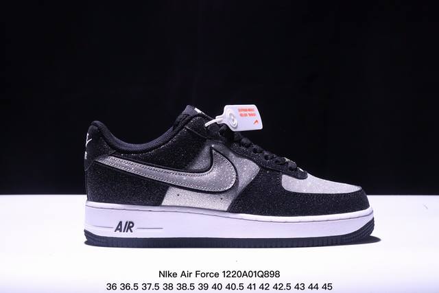 耐克nike Air Force 1 Low 空军一号低帮百搭休闲运动板鞋。柔软、弹性十足的缓震性能和出色的中底设计，横跨复古与现代的外型结合，造就出风靡全球三