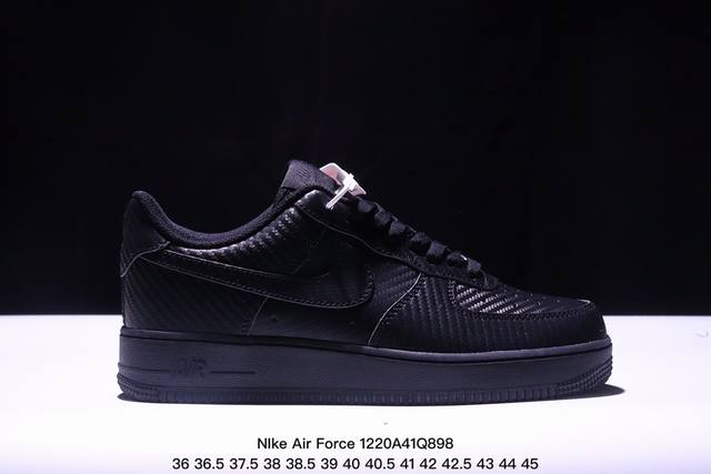 耐克nike Air Force 1 ‘07空军一号低帮百搭休闲运动板鞋。柔软、弹性十足的缓震性能和出色的中底设计，横跨复古与现代的外型结合，造就出风靡全球三十