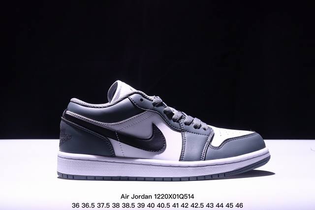 Air Jordan 1 Low 低帮 蓝柠檬 Aj1 乔丹1代 Aj1 乔1 低邦 蓝黄拼接 乔丹篮球鞋系列 鞋身采用蓝色皮革勾勒轮廓，明黄色注入后跟收尾，营