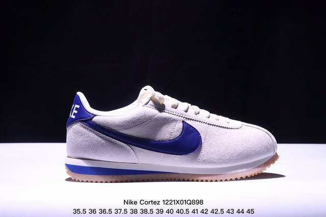 公司级nike Classic Cortez 耐克经典轻便舒适男子阿甘鞋休闲跑步鞋运动鞋 纯粹而执着的精神 使得cortez种在了一代人的心里 无论是否喜欢它复