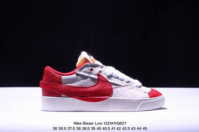 Nike Blazer Low ‘77 Jumbo 百搭单品 全新焕新升级经典 Blazer 鞋款，大号 Swoosh 突出新时代更加张扬的潮流感，对经典的又一