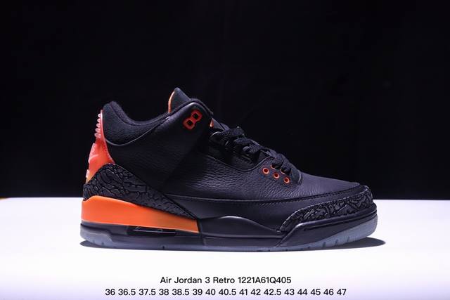 公司级air Jordan 3 Retro 迈克尔 乔丹aj3代中帮复古休闲运动文化篮球鞋 货号:Dx6660-900 尺码:36 36.5 37.5 38 3