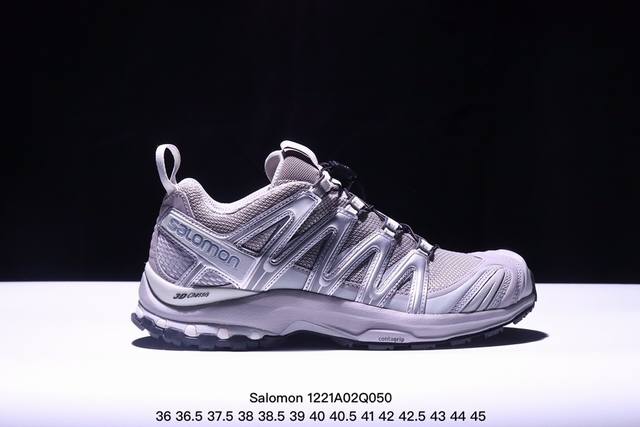 公司级salomon Xa Pro Xt-6 Ft萨洛蒙户外越野跑鞋 鞋面采用sensifit贴合技术 全方位贴合包裹脚型 鞋跟部鞋底牵引设计 提供强大的抓地性