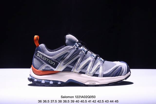 公司级salomon Xa Pro Xt-6 Ft萨洛蒙户外越野跑鞋 鞋面采用sensifit贴合技术 全方位贴合包裹脚型 鞋跟部鞋底牵引设计 提供强大的抓地性