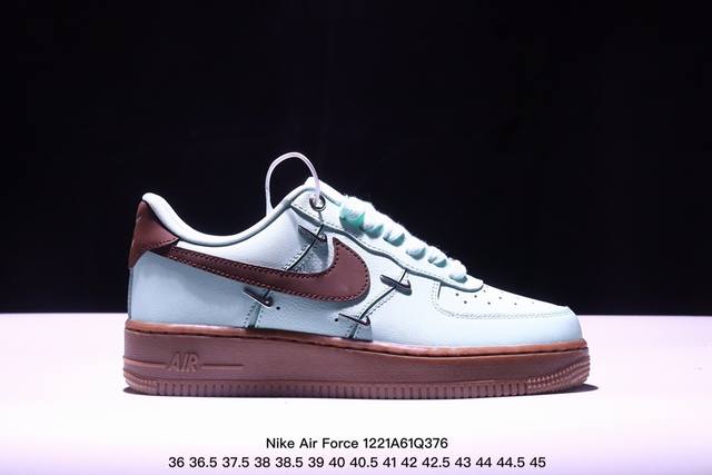 公司级 Nike Air Force 1 Low’07 空军一号低帮休闲板鞋 定制皮料 原楦原纸板 纯正空军版型 内置全掌气垫 货号：男 Cw2288-114