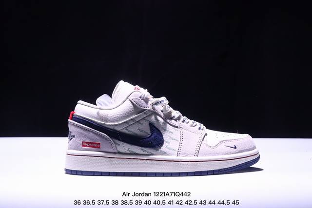 海外爆款限量发售！公司级 Travis Scott X Fragment Design X Jordan Air Jordan 1 Low Og Sp “斯图西