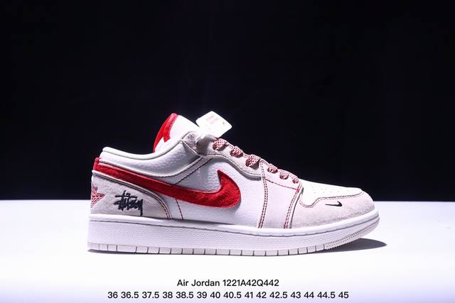 海外爆款限量发售！公司级 Travis Scott X Fragment Design X Jordan Air Jordan 1 Low Og Sp “斯图西