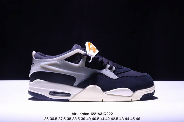 乔丹air Jordan 4 Retro Rm迈克尔 乔丹aj4代重置版系列中帮复古休闲运动文化篮球鞋 Xm1221Q222