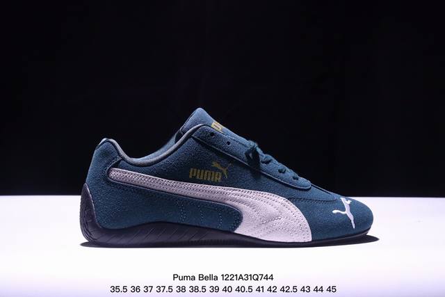 彪马puma Bella Ut Low 贝拉ut系列低帮薄底德训复古风经典百搭休 尺码：36-45 半 Xm1221Q744