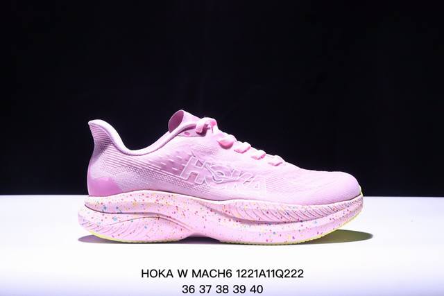 公司级小红书推荐hoka W Mach 6全新配色 这个品牌来自于新西兰的毛利语，Hoka表示大地，One One表示飞越，连起来就是飞越地平线，One One