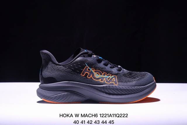 公司级小红书推荐hoka W Mach 6全新配色 这个品牌来自于新西兰的毛利语，Hoka表示大地，One One表示飞越，连起来就是飞越地平线，One One