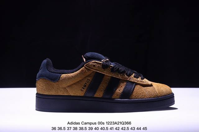 Adidas Campus 00S 阿迪达斯三叶草低帮板鞋 牛皮材质 真标带半码 Size:36-45码 Xm1223Q366