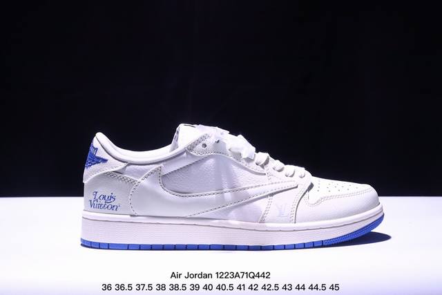 海外爆款限量发售！公司级 Travis Scott X Fragment Design X Jordan Air Jordan 1 Low Og Sp 斯图西联