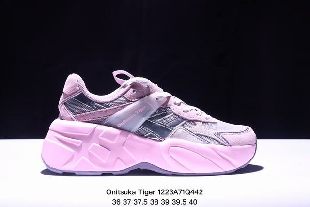 Onitsuka Tiger鬼塚虎sp系列-I 舒适 防滑耐磨 低帮 老爹鞋 货号：1183C184-021 尺码：36-40 Xm1223Q442