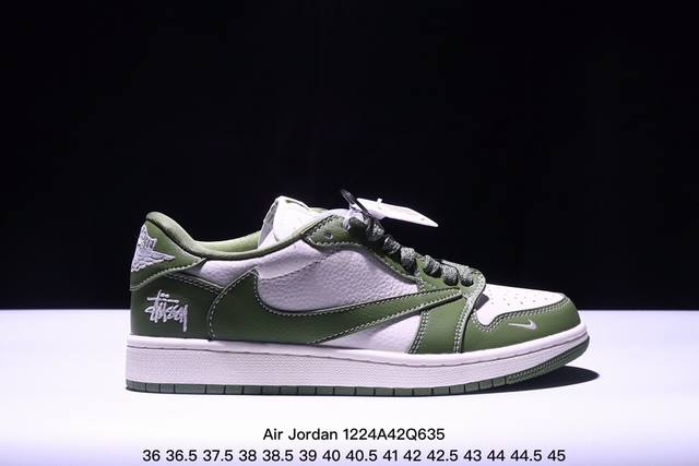 海外爆款限量发售！公司级 Travis Scott X Fragment Design X Jordan Air Jordan 1 Low Og Sp “Bap