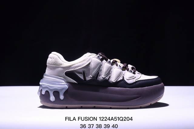 Fila Fusion斐乐 T12W145107Fss秋季新品街头运动休闲鞋！ Xm1224Q204