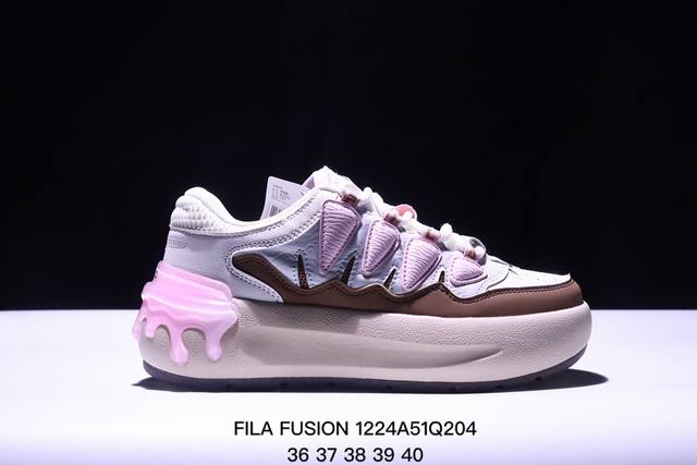 Fila Fusion斐乐 T12W145107Fss秋季新品街头运动休闲鞋！ Xm1224Q204