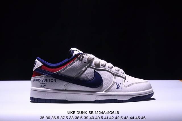 Nike Dunk Sb Low 定制配色 Dunk Sb顾名思义，具有经典的dunk血缘，又注入了更多的时尚元素。相较于普通的dunk滑板鞋，改良版的dunk