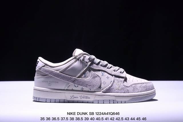 Nike Dunk Sb Low 定制配色 Dunk Sb顾名思义，具有经典的dunk血缘，又注入了更多的时尚元素。相较于普通的dunk滑板鞋，改良版的dunk