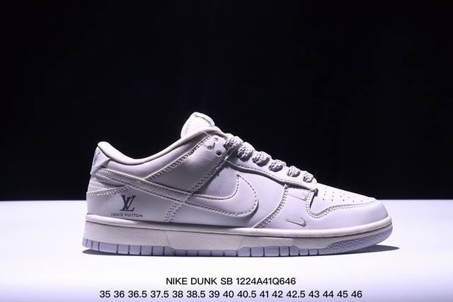 Nike Dunk Sb Low 定制配色 Dunk Sb顾名思义，具有经典的dunk血缘，又注入了更多的时尚元素。相较于普通的dunk滑板鞋，改良版的dunk