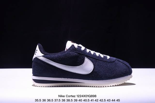 公司级nike Classic Cortez 耐克经典轻便舒适男子阿甘鞋休闲跑步鞋运动鞋 纯粹而执着的精神 使得cortez种在了一代人的心里 无论是否喜欢它复