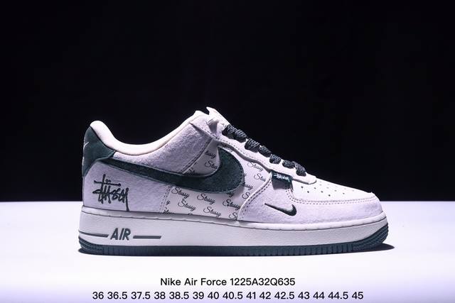 海外限量发售！公司级nike Air Force 1 '07 Low “北面联名--米白灰勾灰底”空军一号 低帮 运动鞋 休闲鞋 折边针车 工艺难度大 原楦头原