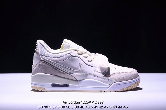 公司级三合一最强合体，多种新配色回归耐克nike Air Jordan Legacy 312 Low”White Grey Fog Blue Red“乔丹最强三