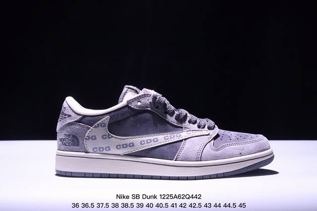 海外爆款限量发售！公司级 Nike Sb Dunk Low“斯图西联名 绑带米灰藏蓝勾” 周年高端定制 低帮休闲板鞋 定制鞋盒 大厂纯原品质出货 超高清洁度 皮