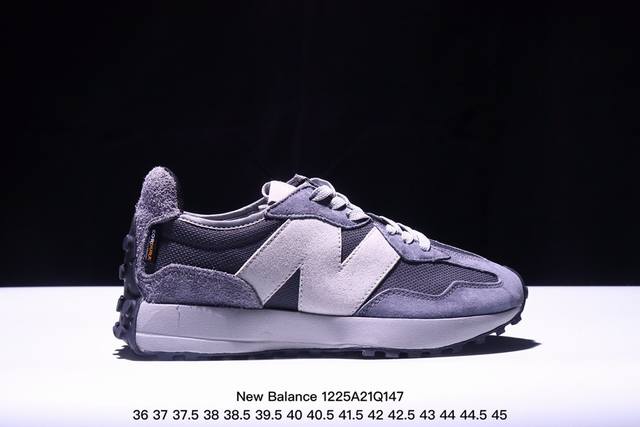 真标带半码！ 新百伦 New Balance Nb327系列 复古休闲运动慢跑鞋 Ws327Ra全新 New Balance 327 系列，以更纯粹的复古风格设