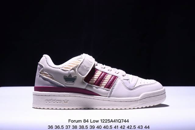 Ad Originals Forum 84 Low Classic 经典潮流低帮休闲鞋 上架实拍 诞生于1984年的经典复古篮球鞋adidas Original