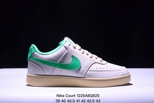 Nike Court Borough Low 2 耐克低帮休闲板鞋 牛皮材质运动文化鞋 真标带半码 Size:39-43码 Xm1225Q625