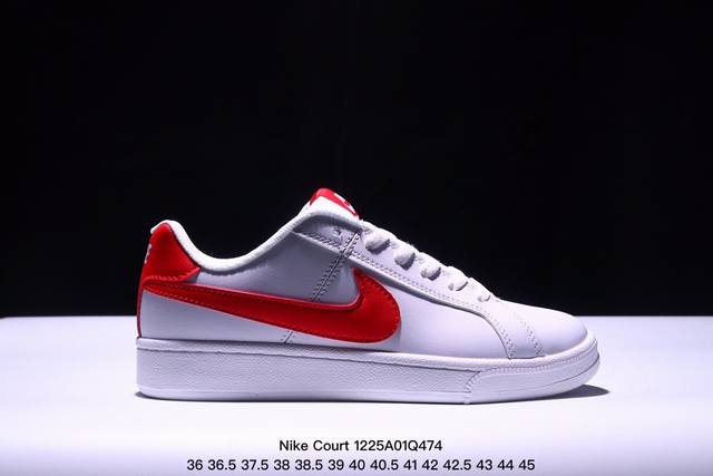 耐克 Nike Court Royale Ac 春季新款低帮小白鞋sb滑板鞋休闲板鞋 尺码：36～45带半码 Xm1225Q474