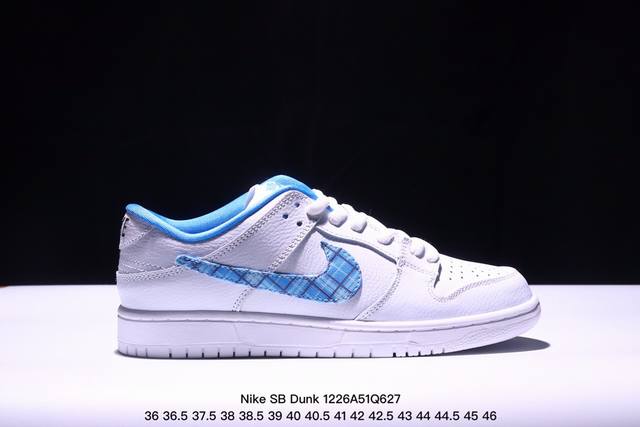 耐克nike Sb Dunk Low Sb 扣篮系列复古低帮休闲运动滑板板鞋。采用脚感柔软舒适zoomair气垫，有效吸 收滑板等极限运动在落地时带来的冲击力，