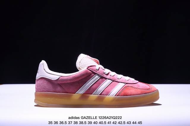 Adidas Originals Gazelle 舒适百搭防滑耐磨低帮 板鞋 男女款 Xm1226Q222