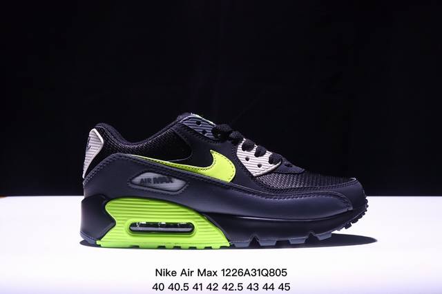 公司级nike Air Max 90初代系列低帮复古气垫百搭休闲运动慢跑 Xm1226Q805