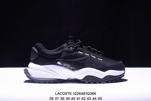 Lacoste法国鳄鱼 清新 时尚 舒适 低帮生活休闲鞋 尺码：36 37 38 39 40 41 42 43 44 45 Xm1226Q366