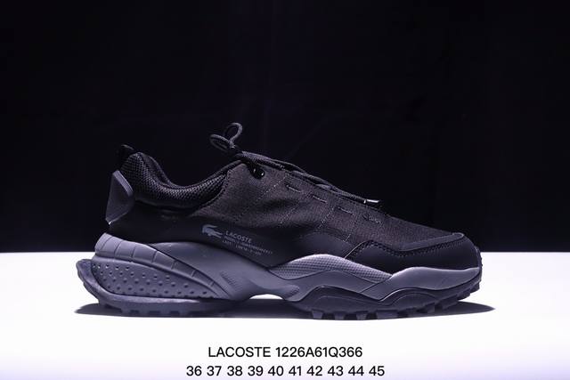 Lacoste法国鳄鱼 清新 时尚 舒适 低帮生活休闲鞋 尺码：36 37 38 39 40 41 42 43 44 45 Xm1226Q366