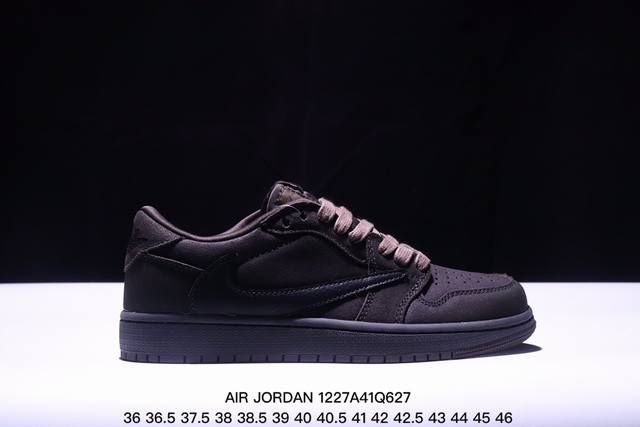 乔丹一代 Air Jordan 1 乔1 低帮aj1倒勾系列 运动鞋复古休闲篮球鞋 提高了与足部的贴合度，给人不一样的穿着体验。鞋底的平稳支撑，让你在运动中随意