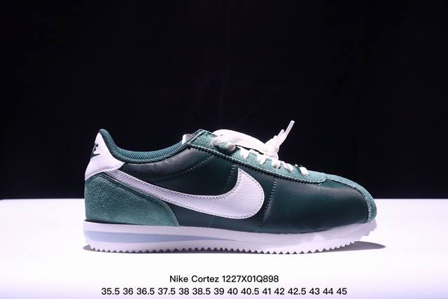 公司级nike Classic Cortez 耐克经典轻便舒适男子阿甘鞋休闲跑步鞋运动鞋 纯粹而执着的精神 使得cortez种在了一代人的心里 无论是否喜欢它复