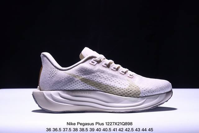 公司级nike Pegasus Plus 舒适百搭防滑耐磨 低帮 休闲跑步鞋 采用全新双层超轻透气网眼布材质 内里嵌入定型海绵 中底搭载前zoom 全掌reac